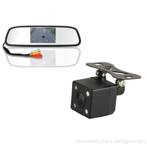 Wide Angle Rear View Camera For Trucks , Waterproof Backup Camera